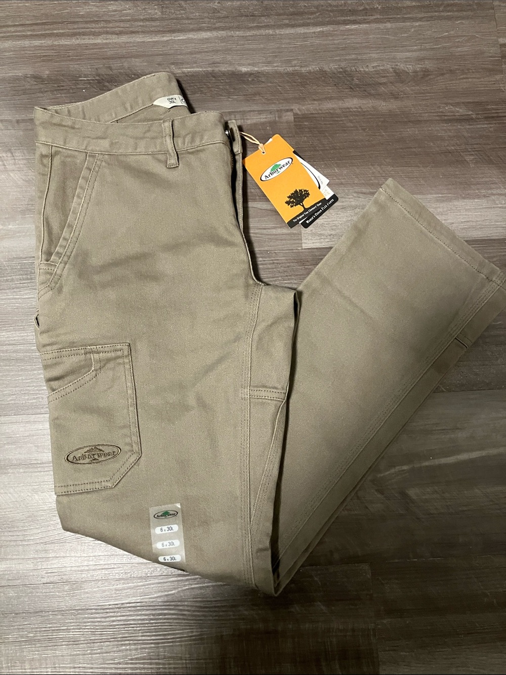 NWT Arborwear Pants size 6 x 30L Cedar Flex